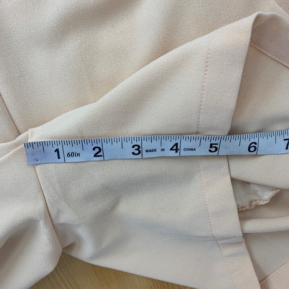 ASOS Y.A.S Tailored Peach Playsuit Romper Sz S - Picture 16 of 16